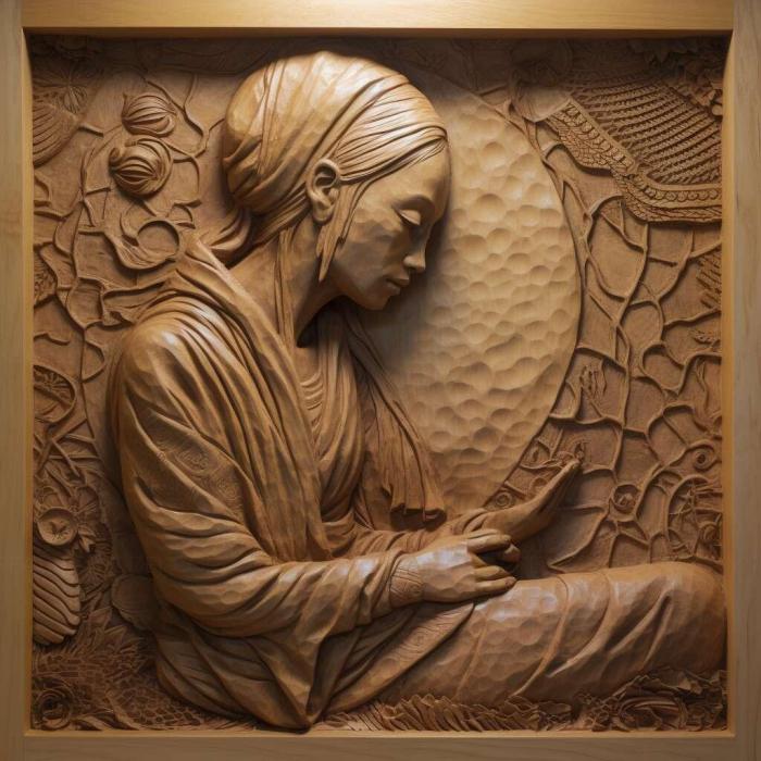 نموذج ثلاثي الأبعاد لآلة CNC 3D Art 